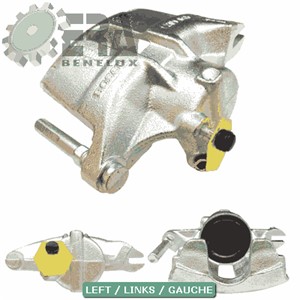 Bilde av Bremsecaliper, Framaksel Venstre, Renault Kangoo, Kangoo / Grand Kangoo Ii, Kangoo Express, 7701 205 625, 7701 206 000, 7701 207 786, 77