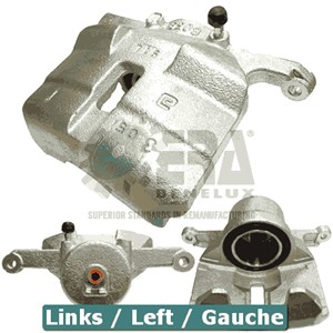 Bilde av Bremsecaliper, Foran Akselen, Framaksel Høyre, Nissan Qashqai / Qashqai +2 I, X-trail, 41001-4ba0a, 41001-4ba0c, 41001-jd00a