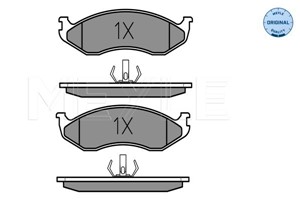 Bilde av Bremseklosser Sett, Framaksel, Jeep Cherokee, Grand Cherokee I, Wrangler I, Wrangler Ii, Kia Carnival I, Carnival Ii, 0k552 3323z, 0k553