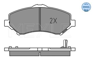 Bilde av Bremseklosser Sett, Framaksel, Chrysler Grand Voyager V, Dodge Journey, Nitro, Fiat Freemont, Jeep Cherokee, Compass, Wrangler Iii, 2amv