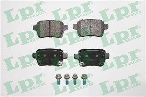 Bilde av Bremseklosser Sett, Bakaksel, Opel Adam, Corsa E, Corsa E Skåp/halvkombi, Vauxhall Corsavan Mk Iv, 1605285, 95517078, 95524971