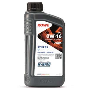 ROWE HIGHTEC SYNT RS D1 SAE 0W-16 1L, Universal