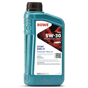 Motorolje Rowe Hightec Synt Rsr 17 Sae 5w-30 1l, Universal