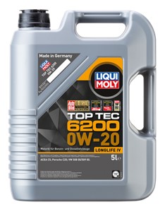 Motorolje Liqui Moly Top Tec 6200 0W-20 1L, Universal