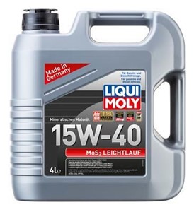 Motorolje Liqui Moly Mos2 Leichtlauf 15W-40 4L, Universal