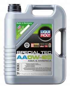 Motorolje Liqui Moly Special Tec Aa 0W-20 5L, Universal