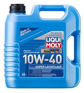 Motorolje Liqui Moly Super Leichtlauf 10W-40 4L, Universal