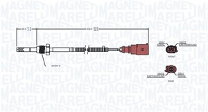 Sensor, avgasstempertur