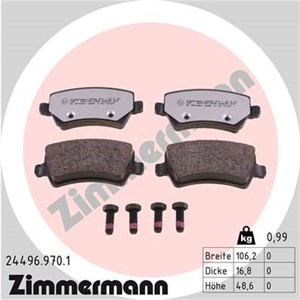 Bilde av Bremseklosser Sett, Bakaksel, Ford,land Rover,volvo, 1 426 143, 1 426 144, 1 439 866, 1 459 450, 1 503 969, 30671574, 30671575, 30742491