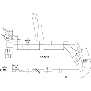 Sensor, hjulturtall, H&#248;yre bakaksel