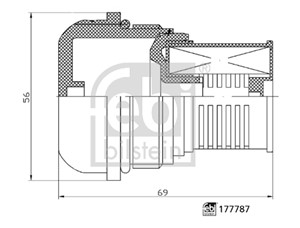 hydraulikkfilter, lamellkopling firehjulsdrift, Bakaksel