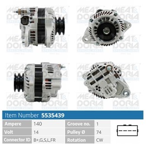 Generator mitsubishi pajero iv 1800A116 1800A214 A003TG4579 A003TG4579AM A003TG4579ZZ9 A3TG4579 A3TG4579AM A3TG4579ZZ9