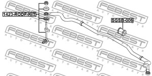 stang, stabilisator, Framaksel