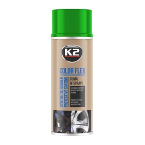 K2 Color Flex Light Green rubber spray, Universal