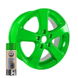 K2 Color Flex Light Green rubber spray, Universal