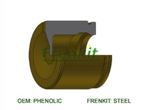 Stempel, bremseklave, Framaksel