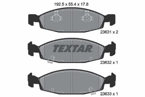 Bilde av Bremseklosser Sett, Framaksel, Jeep Cherokee, Grand Cherokee Ii, 05018592aa, 5011969aa, 5018592aa, 5018592ab, K5011969aa, K5018592ab