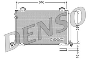 Bilde av Kondensator, Klimaanlegg, Toyota Avensis, Avensis Kombi, Avensis Sedan, 8845005120