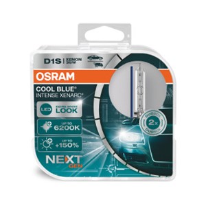 Xenonp&#230;re OSRAM XENARC COOL BLUE INTENSE D1S PK32d-2