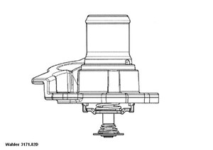 Bilde av Termostat, Kjølemiddel, Fiat Ducato Buss, Ducato Flak/chassi, Ducato Skåp, Iveco Daily Flak/chassi Iii, Daily Skåp Iii, 50 401 7209