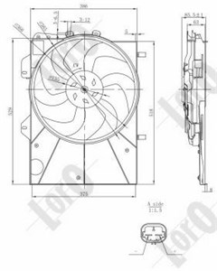 Ventilator, motorkj&#248;ling