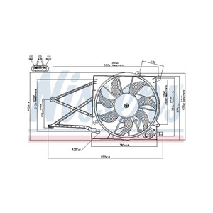 Ventilator, motorkj&#248;ling