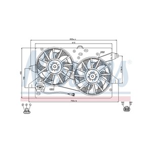 Ventilator, motorkj&#248;ling