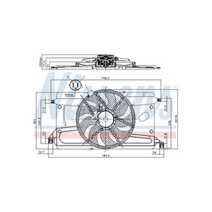 Ventilator, motorkj&#248;ling