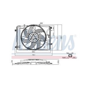 Ventilator, motorkj&#248;ling