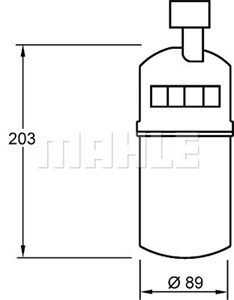 Torkfilter renault 8200189627 8200247360