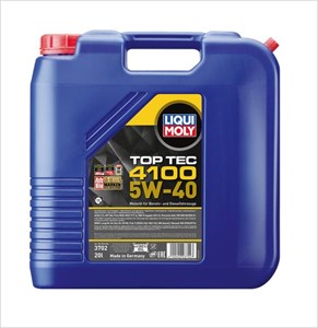 Motorolje LIQUI MOLY Top Tec 4100 5W-40 20L, Universal