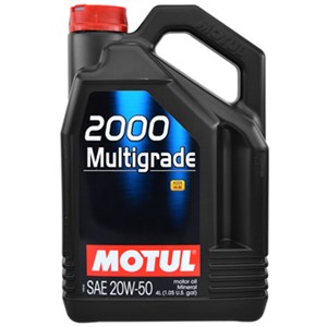 Motorolje MOTUL 2000 MULTIGRADE 20W50, Universal