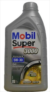 Motorolje MOBIL Super 3000 Formula RN 5W-30 4L, Universal