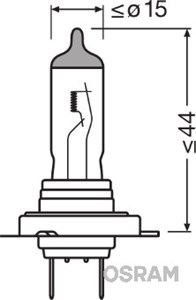 Halogenp&#230;re OSRAM NIGHT BREAKER SILVER H7 PX26d