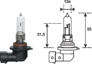 Halogenp&#230;re MAGNETI MARELLI HB3 P20d