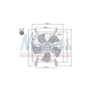 Ventilator, motorkj&#248;ling