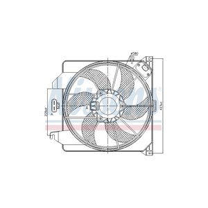 Ventilator, motorkj&#248;ling