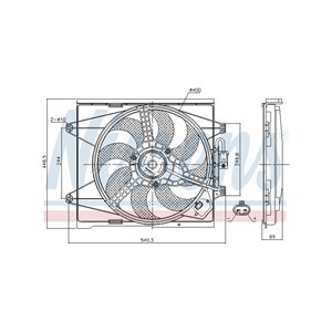 Ventilator, motorkj&#248;ling