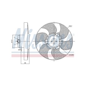 Ventilator, motorkj&#248;ling