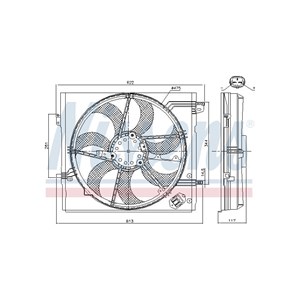 Ventilator, motorkj&#248;ling