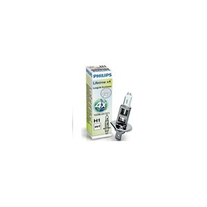 Halogenp&#230;re PHILIPS LongLife EcoVision H1 P14,5s