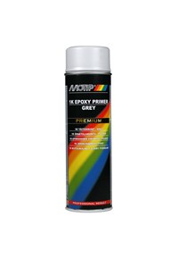 1k Epoxy primer spray m&#248;rk gr&#229; Motip, 500ml	, Universal