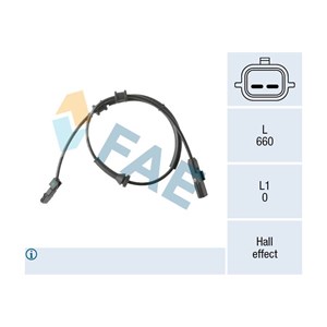 Sensor, hjulturtall, Bakaksel