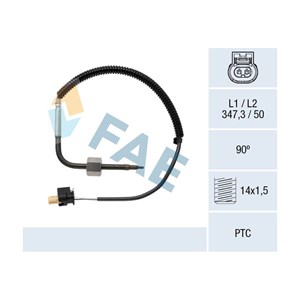 Sensor, avgasstempertur, 