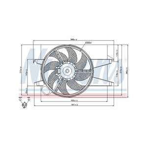 Ventilator, motorkj&#248;ling