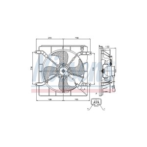 Ventilator, motorkj&#248;ling