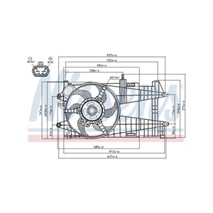 Ventilator, motorkj&#248;ling