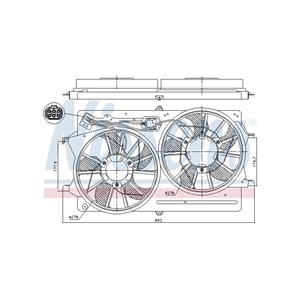 Ventilator, motorkj&#248;ling