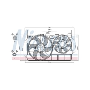 Ventilator, motorkj&#248;ling