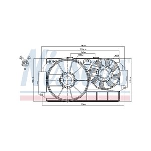 Ventilator, motorkj&#248;ling